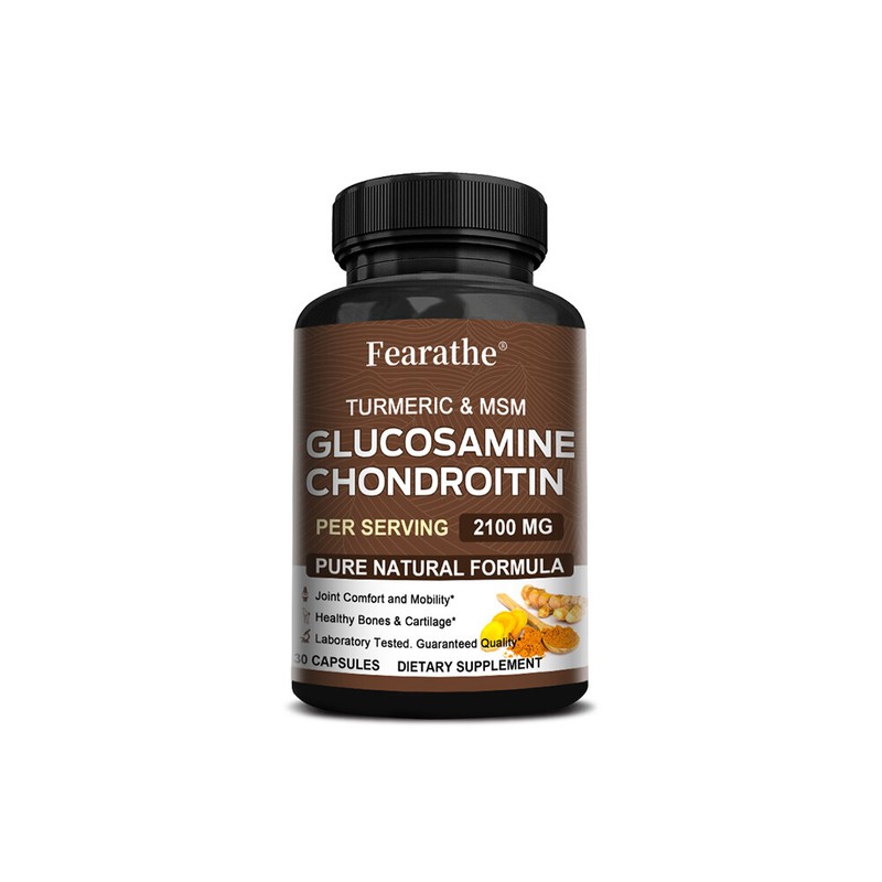 Joint Support 2100mg-Glucosamine Chondroitin Turmeric & MSM -Bone & Joint Health