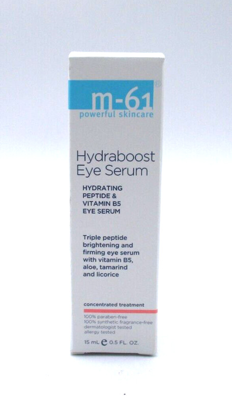 M-61 Hydraboost Eye Serum Hydrating Peptide And Vitamin B5 ~ 15 ml / .5 oz BNIB