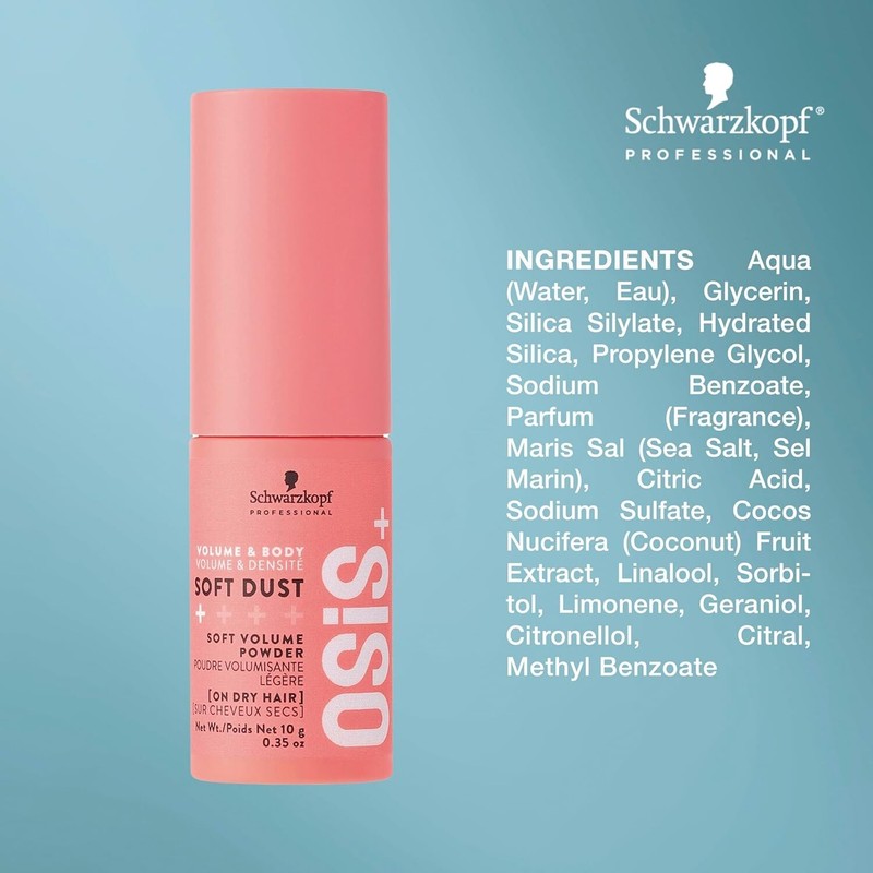 2 PACK Schwarzkopf Osis+ Soft Dust Volume Powder .35oz / 10ml gallery