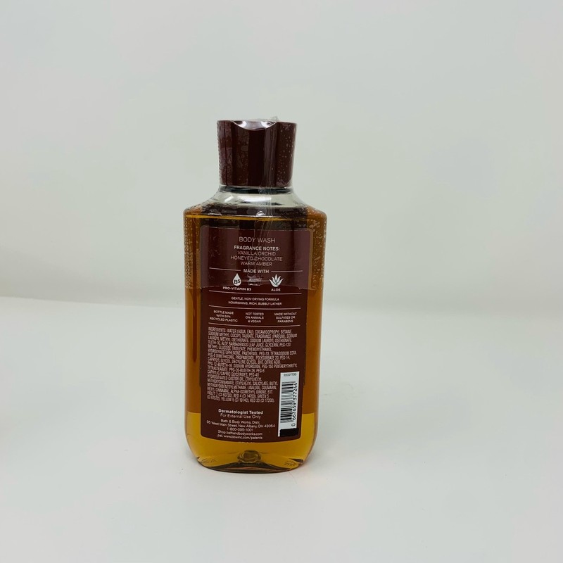 Chocolate Amber Body Wash 10 oz Bath & Body Works_SHIPS FREE!_ New
