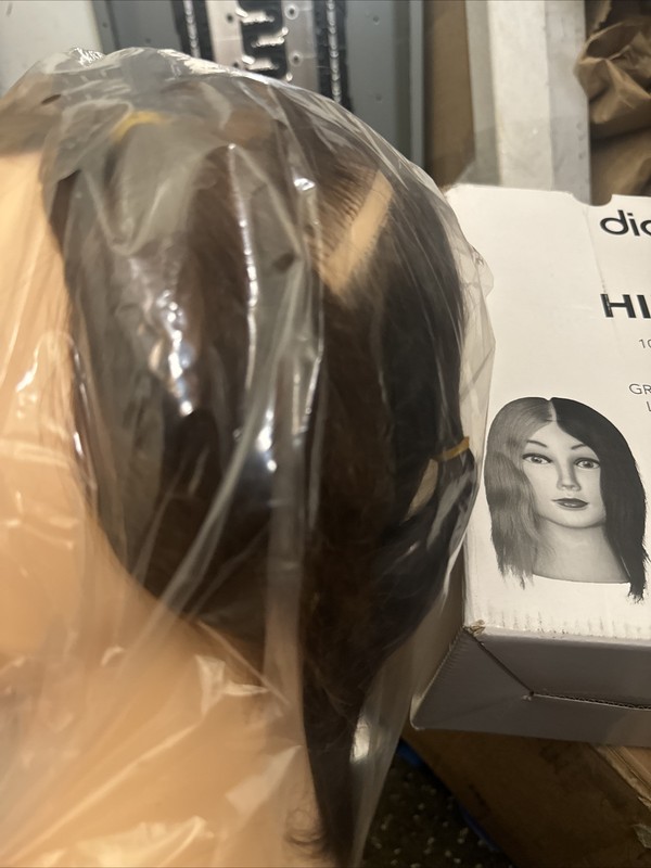Diane Fromm Hilary Mannequin Head Cosmetology DMM004 100% Real Hair Quad Colors gallery