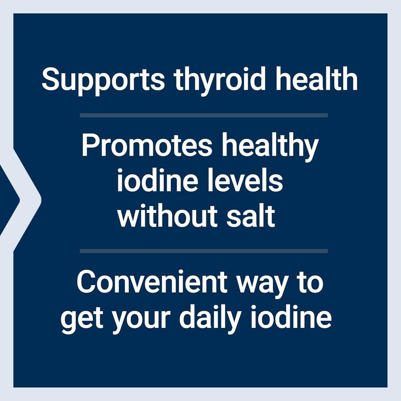 Life Extension Sea-Iodine 1000 mcg – Iodine Supplement Without Salt, 60 Capsules gallery