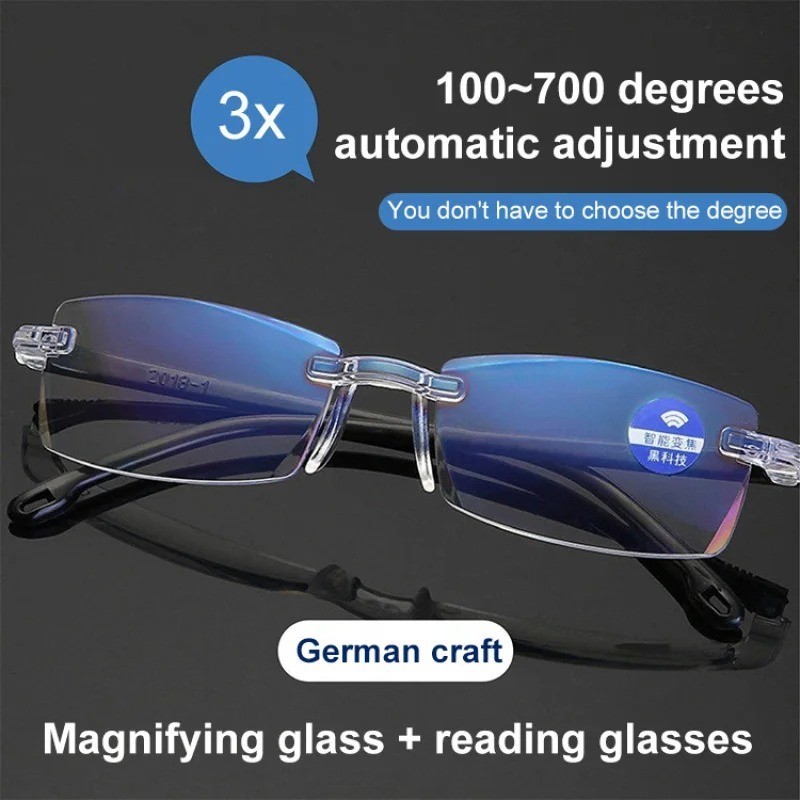 Self Adjusting Glasses Adjustable Focus Eyewear for Men Women