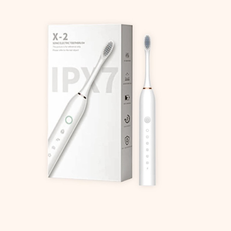 New Electric Toothbrush for Adults – USB Rechargeable with Charger Stand