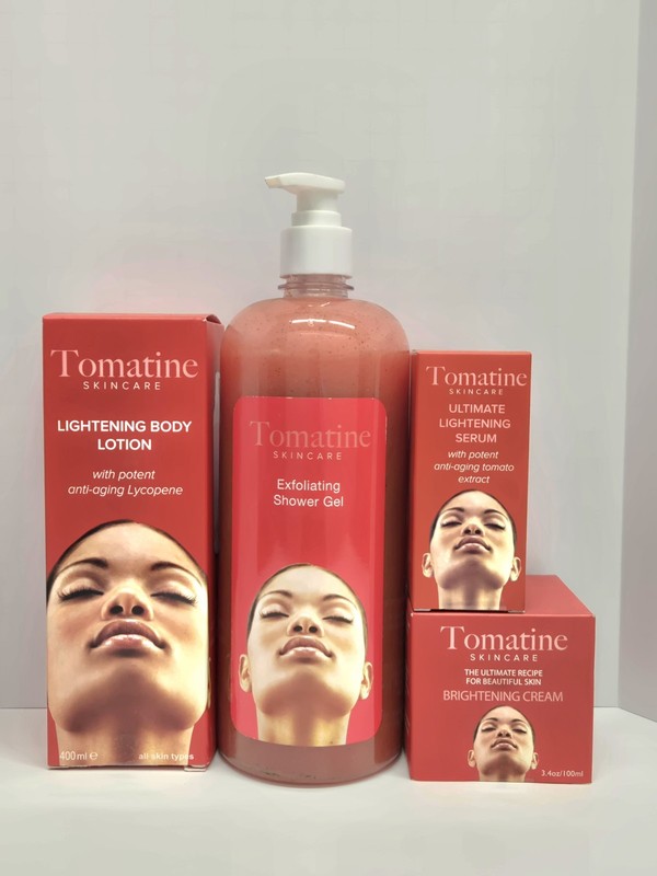 Tomatine Skin Care Body Lotion, Shower Gel, Cream & Oil Free And Fast Shipping
