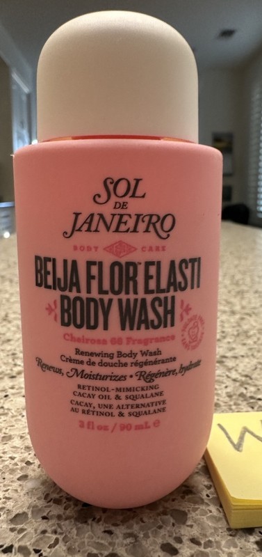 Sol de Janeiro BEIJA FLOR ELASTI BODY WASH Cheirosa 68 3oz/90mL TRAVEL SZ SEALED