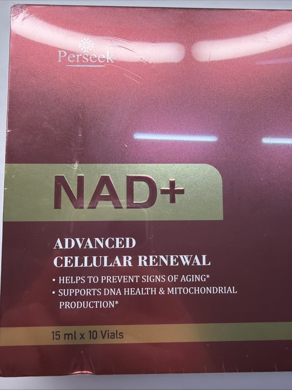 Perseek NAD+ Advanced Cellular Renewal 15ml x 10 Vials Blueberry Flavor