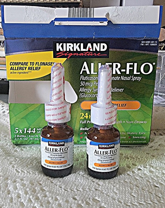 2 Kirkland Aller-Flo Nasal Spray 0.62 oz 144 Sprays Fluticasone New Sealed