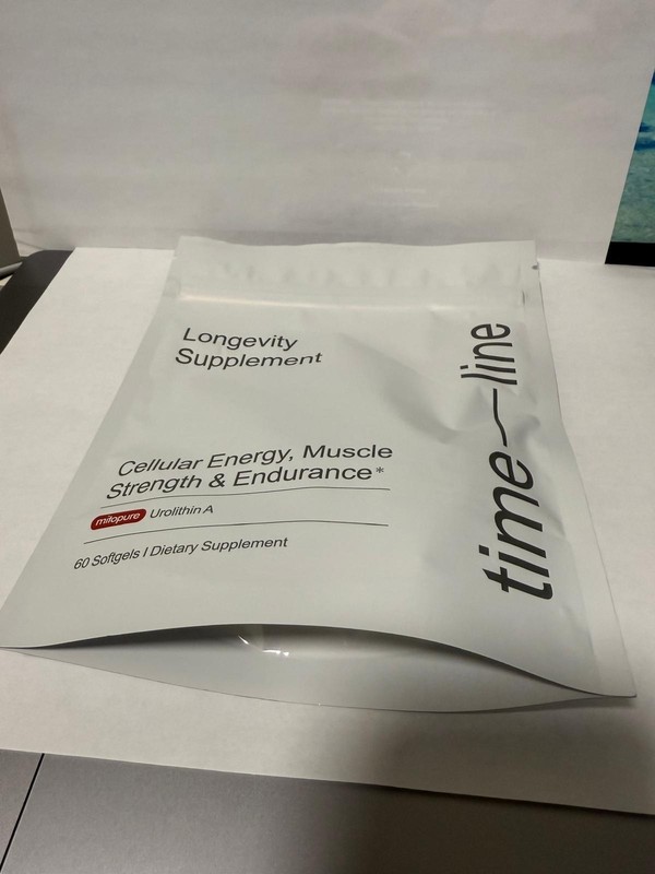 Time-Line Mitopure Urolithin A 500mg – 60 Softgels – Longevity Supplement –07/27 gallery