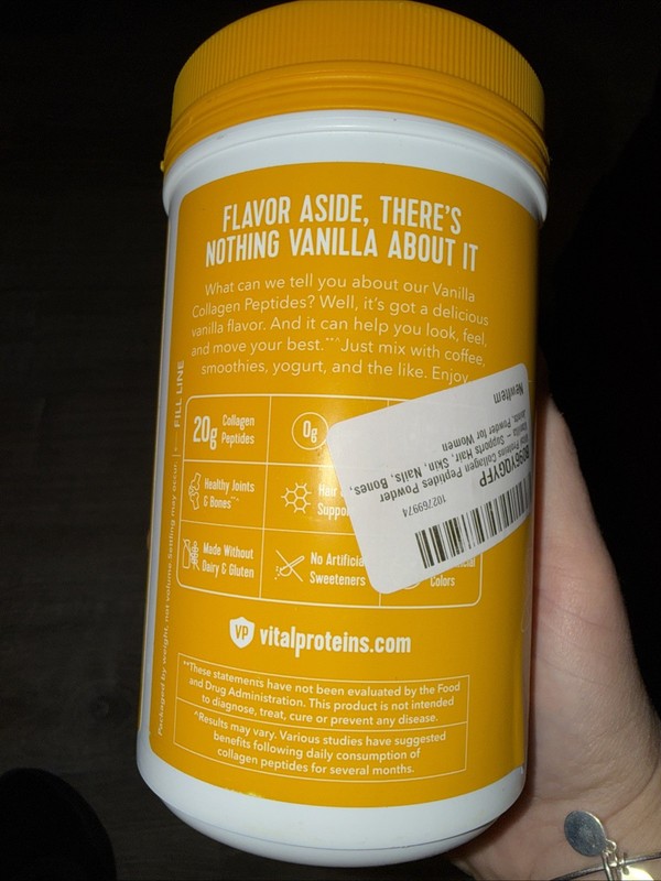 Vital Proteins Collagen Peptides Vanilla flavored Powder 11.5 oz - 327 g gallery