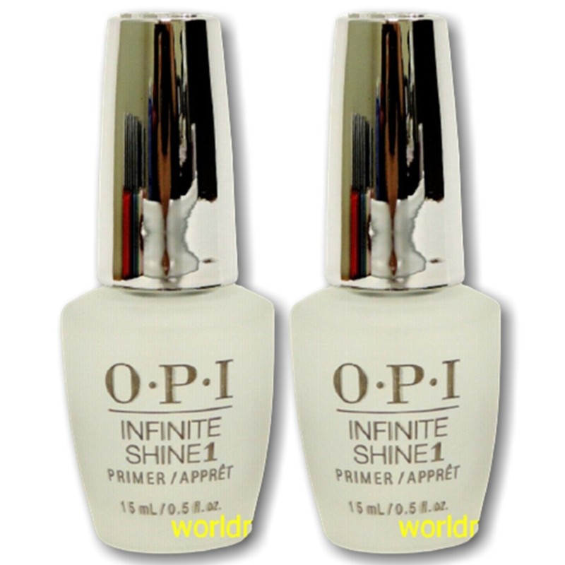 2x OPI Infinite Shine Polish 15ml-0.5oz Nail Lacquer IS T11- ProStay Base Coat