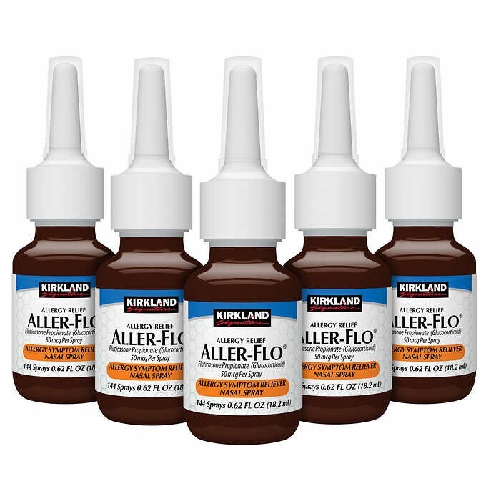 Kirkland Signature Aller-Flo, 720 Sprays 5 Bottles 144 Sprays Each Non-Drowsy gallery