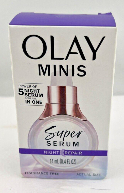 Olay Minis Super Serum Night Repair – Power Of 5 Serum Benefits In One 14mL