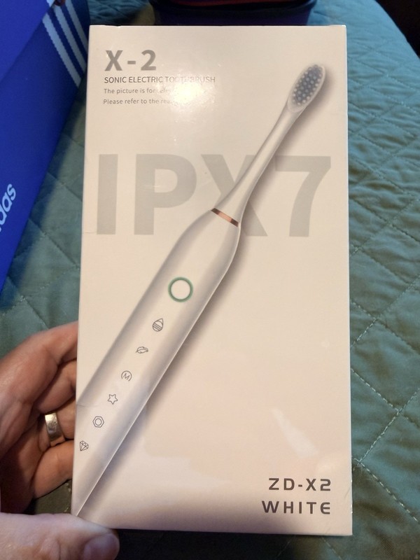 ZD-X2 Sonic Electric Toothbrush White DuPont Brush