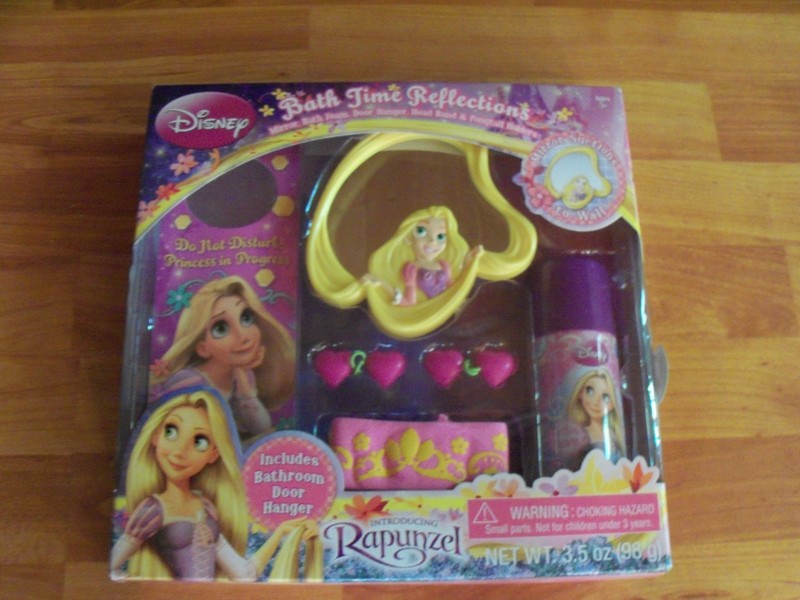Rapunzel Tangled Disney Bath Time Reflections Ages 3+ NIP