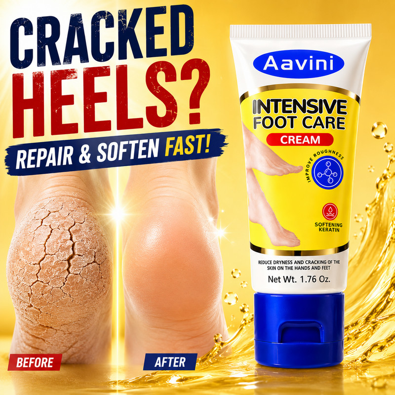 Foot Repair Cream – Soften Rough Heels, Cracked Skin & Dry Feet Fast