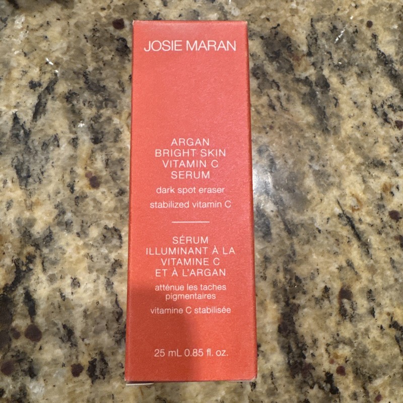 Josie Maran Argan Bright Skin Vitamin C Serum Dark Spot Eraser 0.85oz/25ml – New