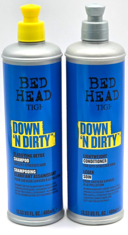 Bed Head Down N Dirty Shampoo & Conditioner TIGI Duo 13.53 oz Each NEW