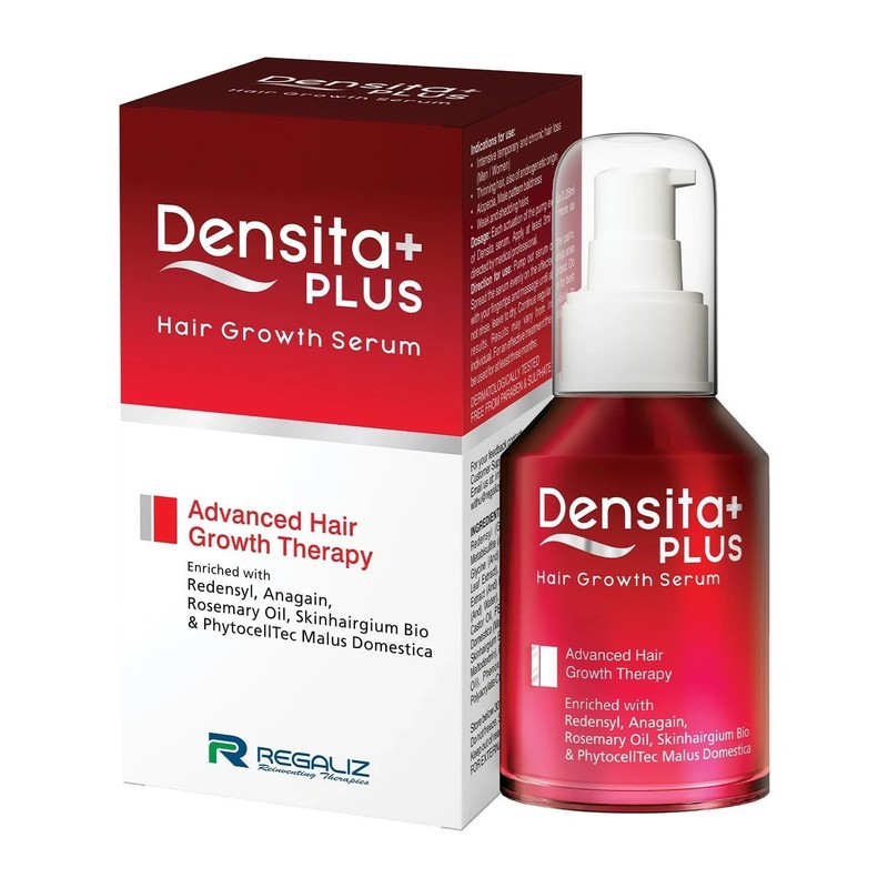 Regaliz Densita Plus Hair Growth Serum Helps Reduce Hair Fall Strengthens 60 ml