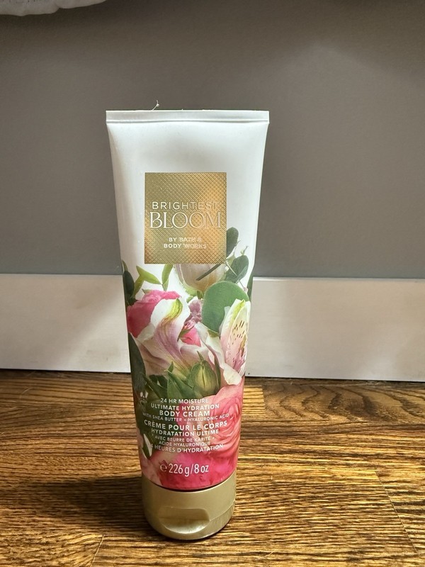 Brightest Bloom Body Cream (Broken Cap) Used Once