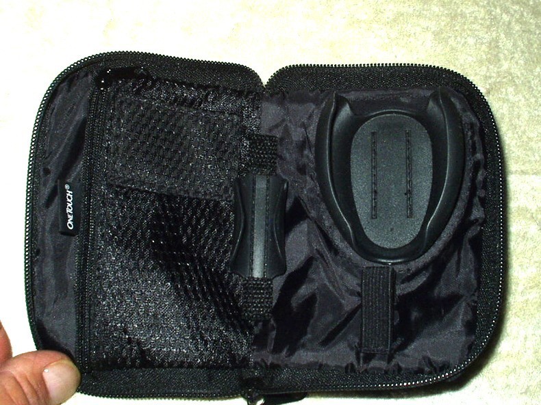 onetouch ultra2 case pouch only no glucose meter