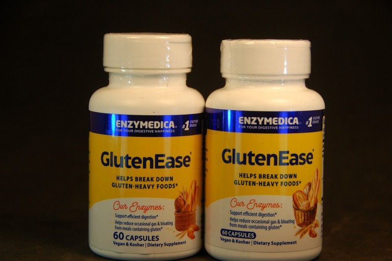 Enzymedica GlutenEase 60×2= 120 Capsules