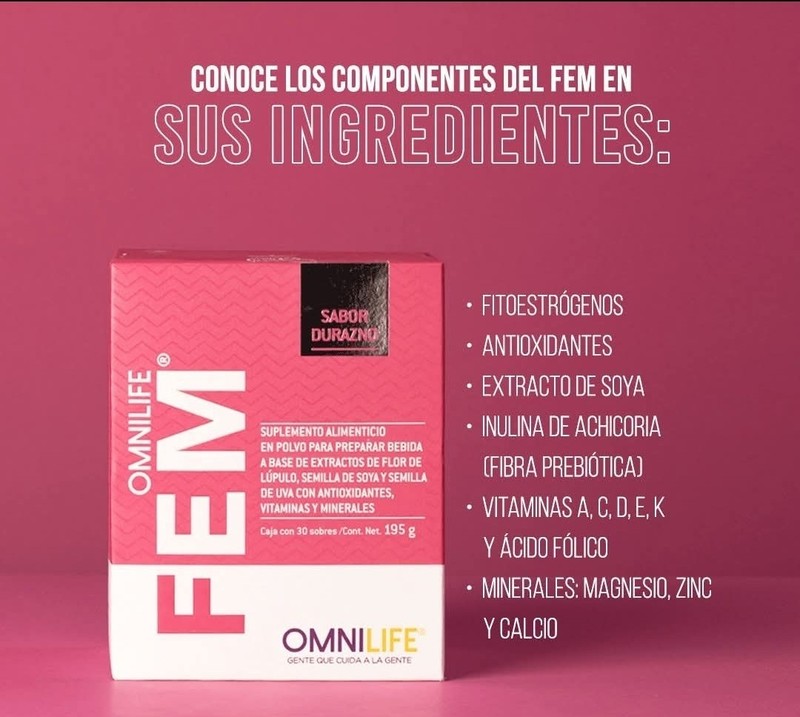 OML FemBox w/30 sachets 195g( 2 PACK ) Ayuda A Un Buen Equilibrio Hormonal gallery