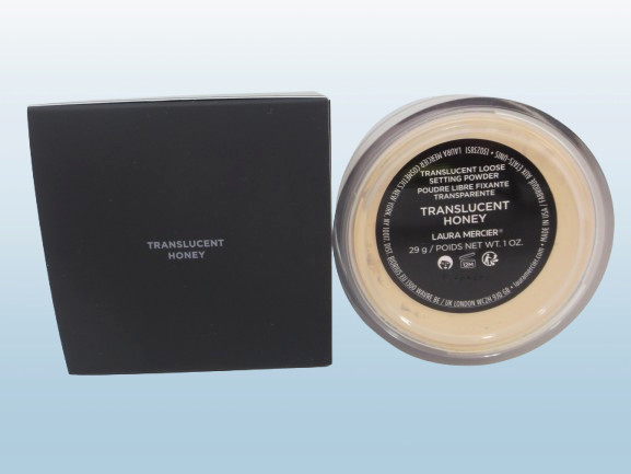 LAURA MERCIER TRANSLUCENT LOOSE SETTING POWDER TRANSLUCENT HONEY 1 OZ BOXED 2PCS gallery
