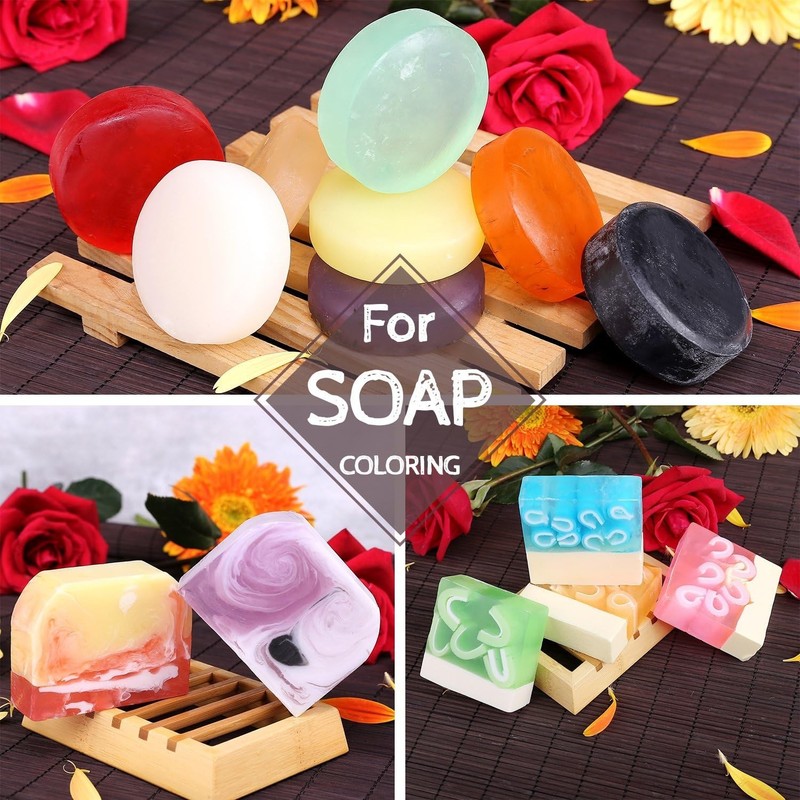 Skin Safe Food Grade 12 Color Liquid Soap Colorants for DIY Projects gallery