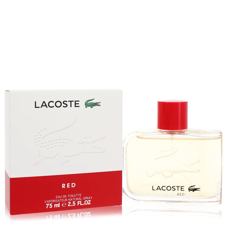 Lacoste Red Style In Play Cologne By Lacoste EDT New Packaging Spray 2.5oz/75ml