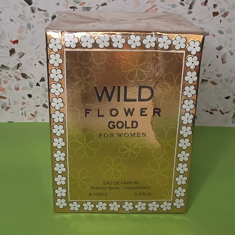 Wild Flower Gold Eau de Parfum Spray for Women Regular Size 3.4 fl oz