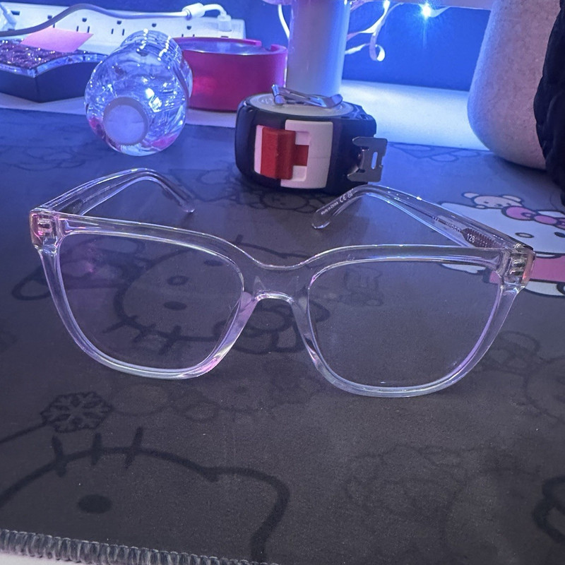 QUAY Clear Square Full Rim Plastic Eyeglass Frames 57-13-148 Unisex Adults