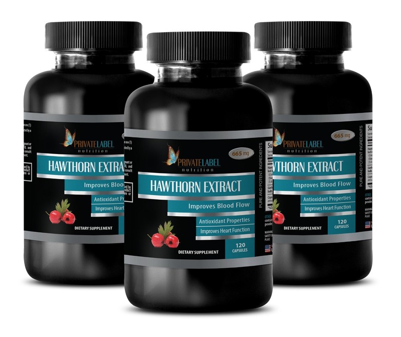 Athletic Performance- HAWTHORN BERRY COMPLEX – Sports Support – 3 Bottle 180 Cap