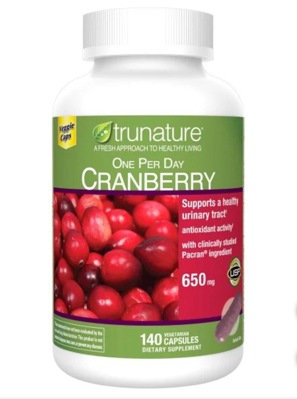 CRANBERRY 650mg, 140 Vegetarian Capsules