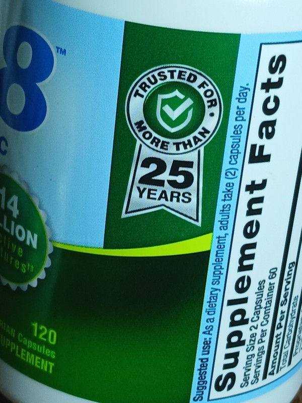 Nutrition Now Pb 8 Probiotic Supplement 4 Bottles 120 Count Each Total Of 480 gallery