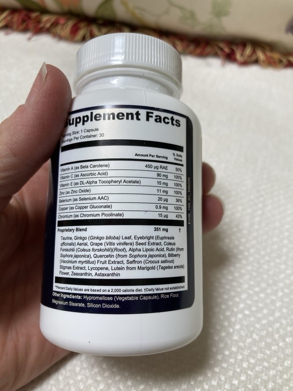 Optivell Vision Support Formula Pills, Opti Vell Eye Health (60 Capsules) gallery