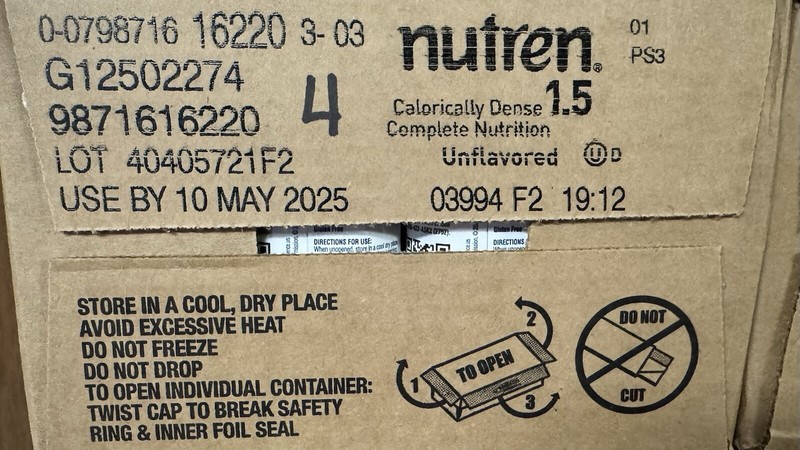 Nutren 1.5 Tube Feeding Formula Unflavored Formerly Vanilla 8.45 oz Carton 24 Ct