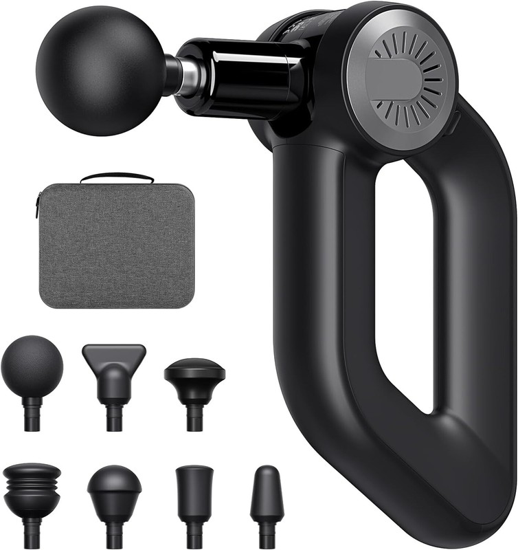 S6 Pro Massage Gun Deep Tissue 16mm Amplitude Muscle Massager Gun Pain Relief