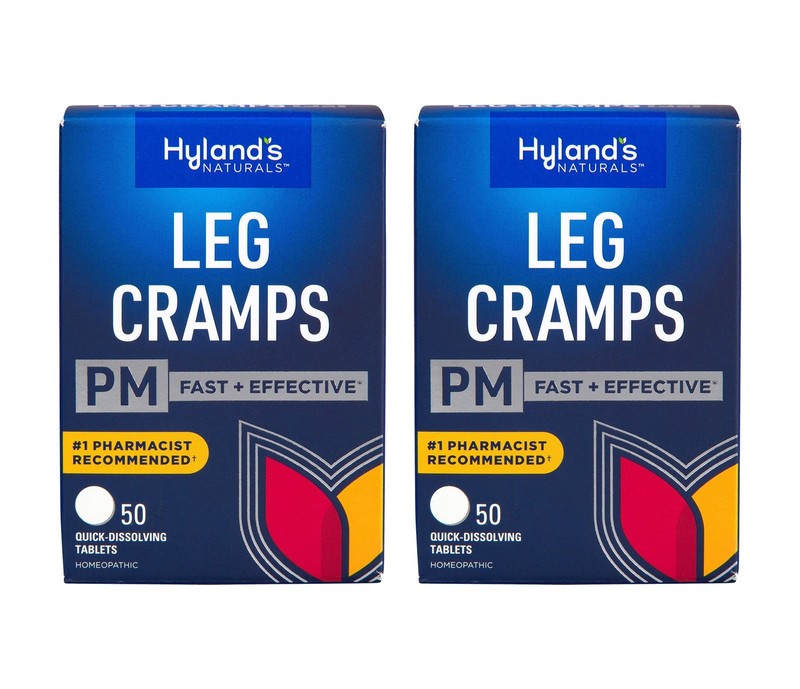Hyland»s Leg Cramps PM Nighttime Cramp Relief Tablets, 50 Count (Pack of 2)
