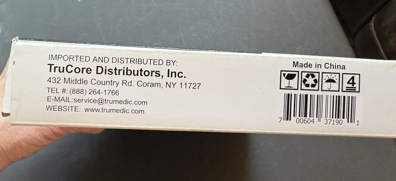 truMedic PL-009 TENS Unit Electronic Pulse Massager Pain Relief Complete In Box gallery