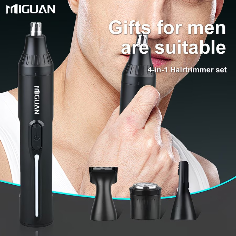5 In 1 Men's Grooming Kit Beard, Trimmer Shaver Nose Ear, Hair Trimmer USB gallery