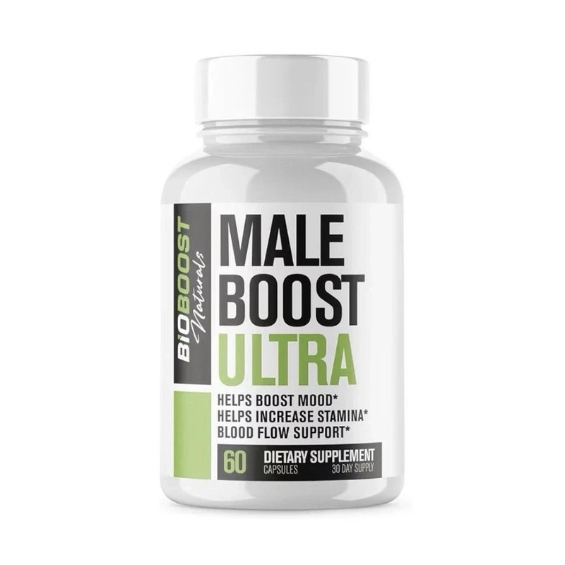 BioBoost Naturals Male Boost Ultra Men’s Supplement 60 Cap Exp2028 SHIPS FAST!