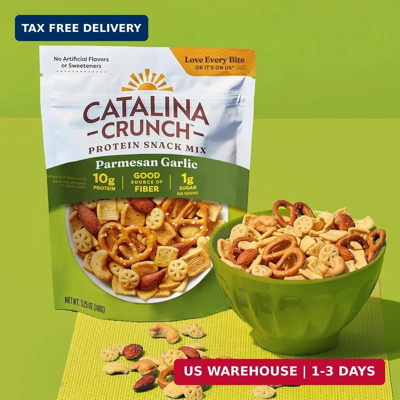 Catalina Crunch Protein Snack Mix - 10g Protein, 1g Sugar per Serving - Good Sou gallery