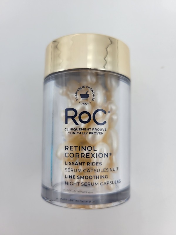 RoC RETINOL CORREXION Line Smoothing Night Serum – 30 Capsules NEW