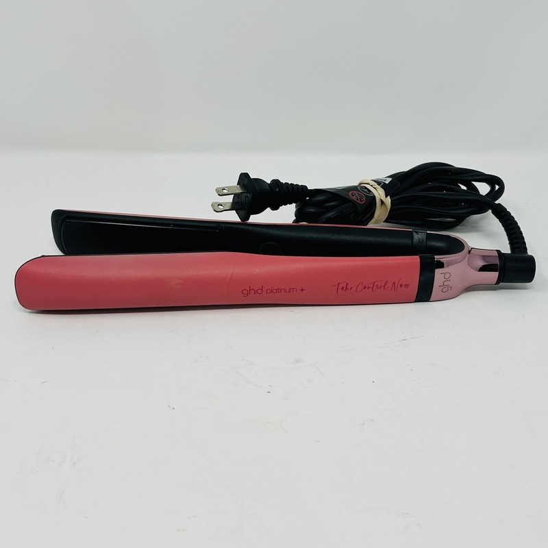 GHD Platinum+ Plus Hair Straightener’s Model No-S8T262 Pink Tested Working Rare
