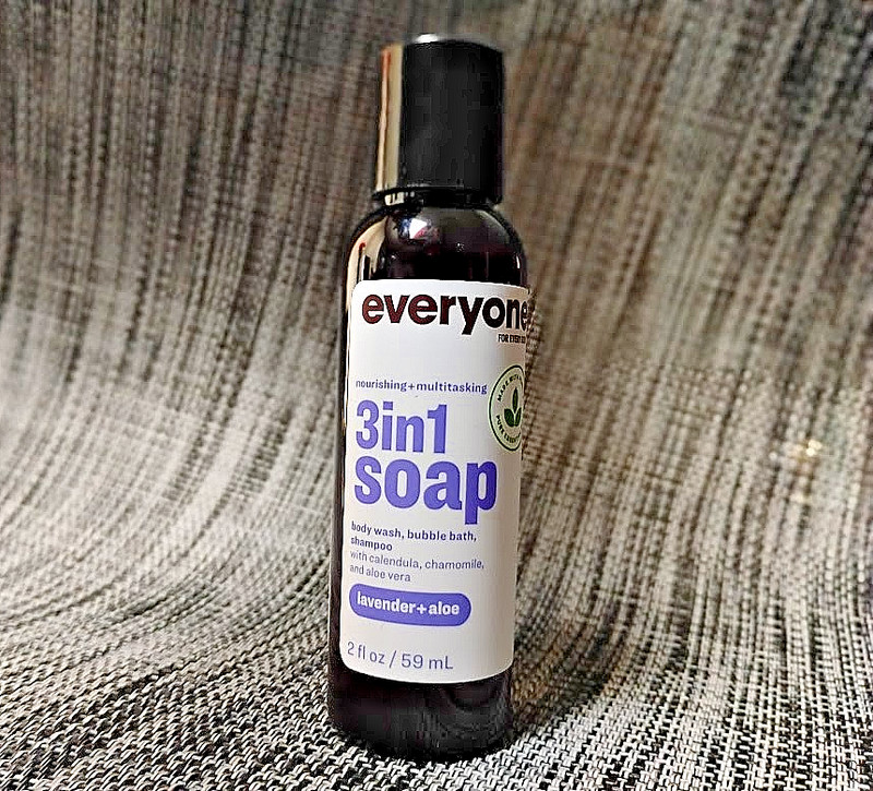everyone for every body 3-in-1 soap lavender + aloe *NEW* travel 2 fl oz/ 59 mL