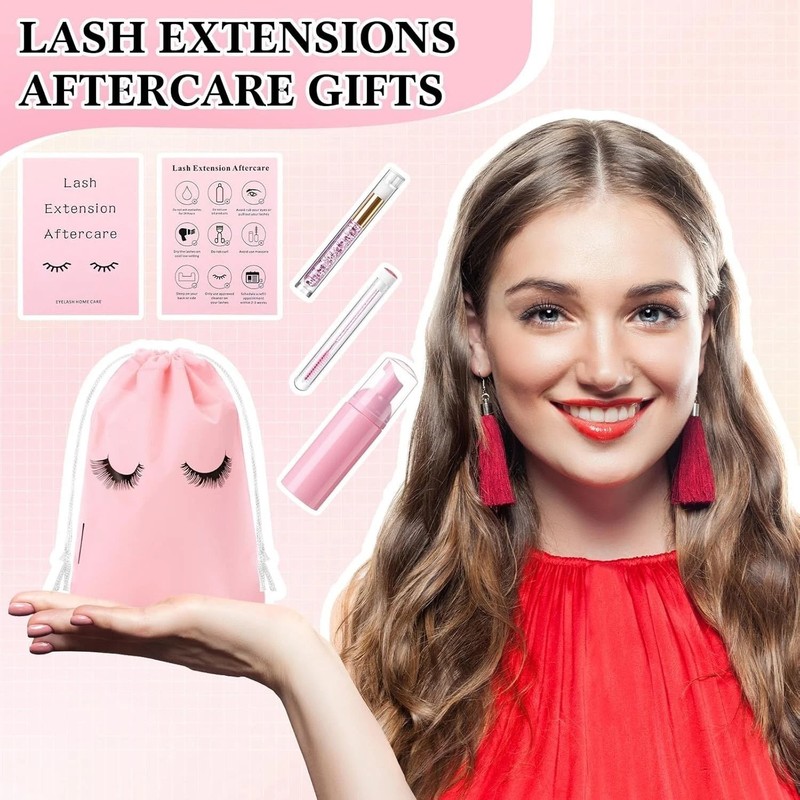 150 Pcs Lash Shampoo Kit Bottle Brushes Bulk 30 Eyelash Dispensers 30 Lash Sh... gallery