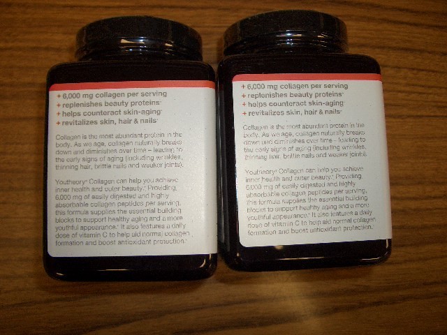 2-Youtheory Collagen Enhanced Formula -Skin,Hair, Nail-6000 mg 290 Tablets 12/28 gallery