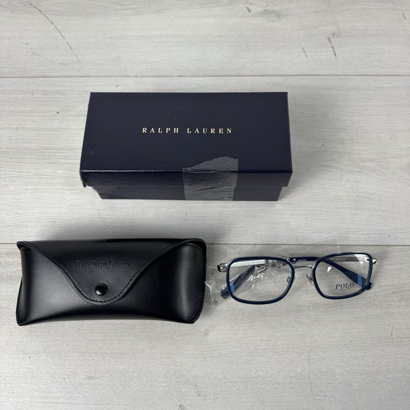 Polo Ralph Lauren 1225 Eyeglasses 9260 Blue 100% AUTHENTIC Demo