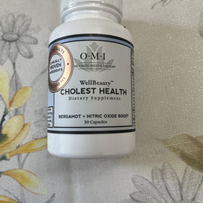 Omi Wellbeauty Cholest Health Supplement 30 Day Supply Sealed